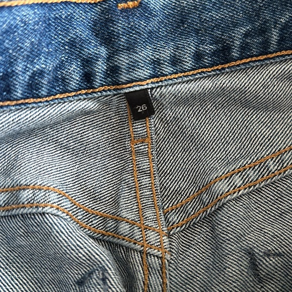 Goldsign The original Jean denim Rinse Crop Leg Jeans size 26 NWOT - Picture 4 of 14